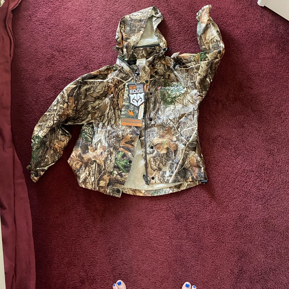 Waterproof Camouflage Women's Jacket